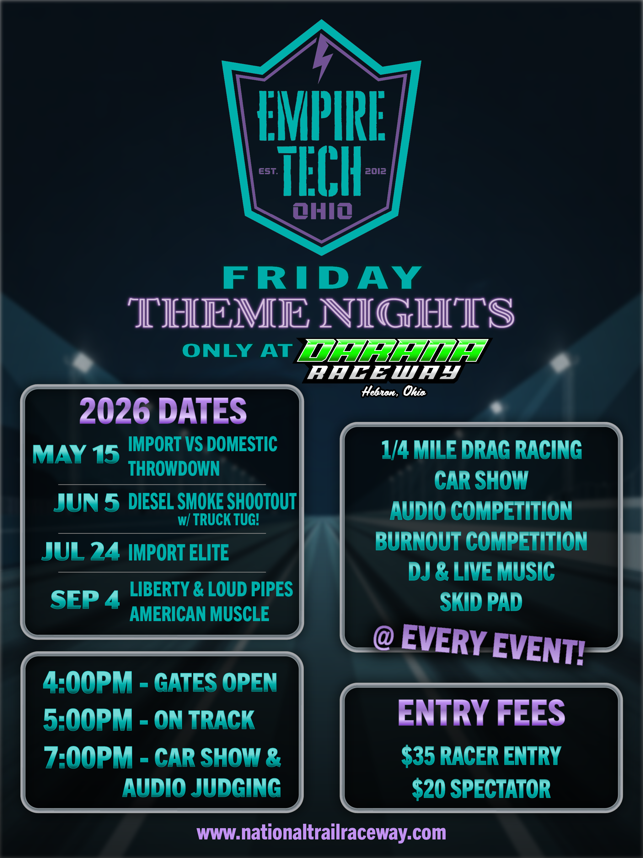 Theme Nights Flyer